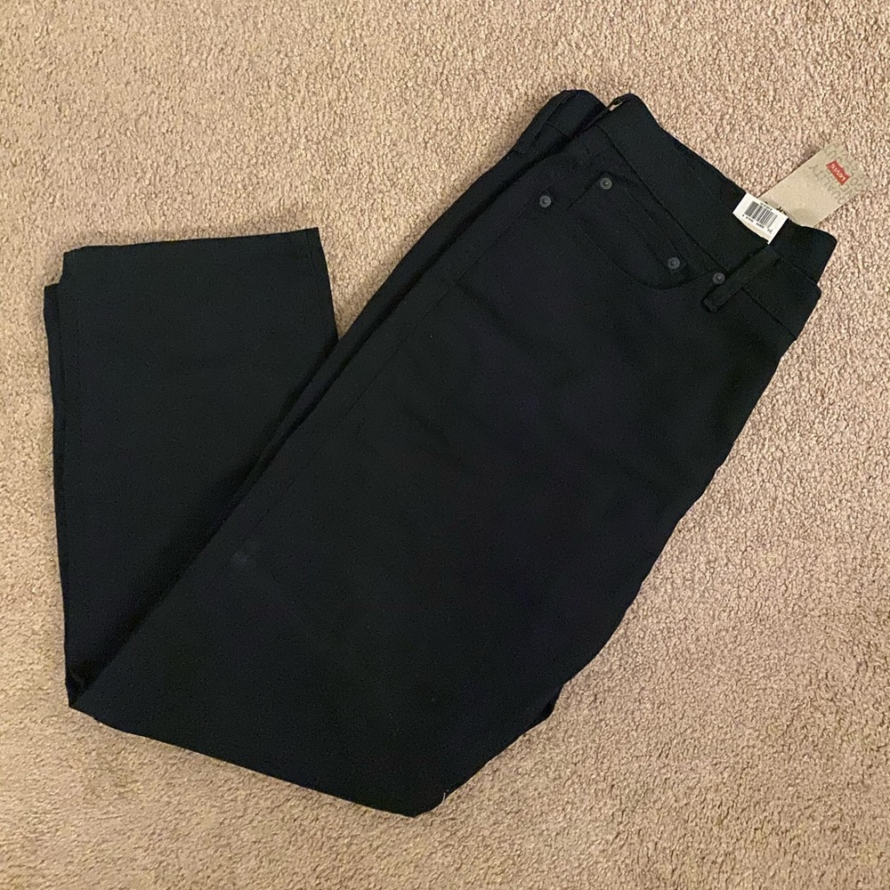 Levi Men Black Pants